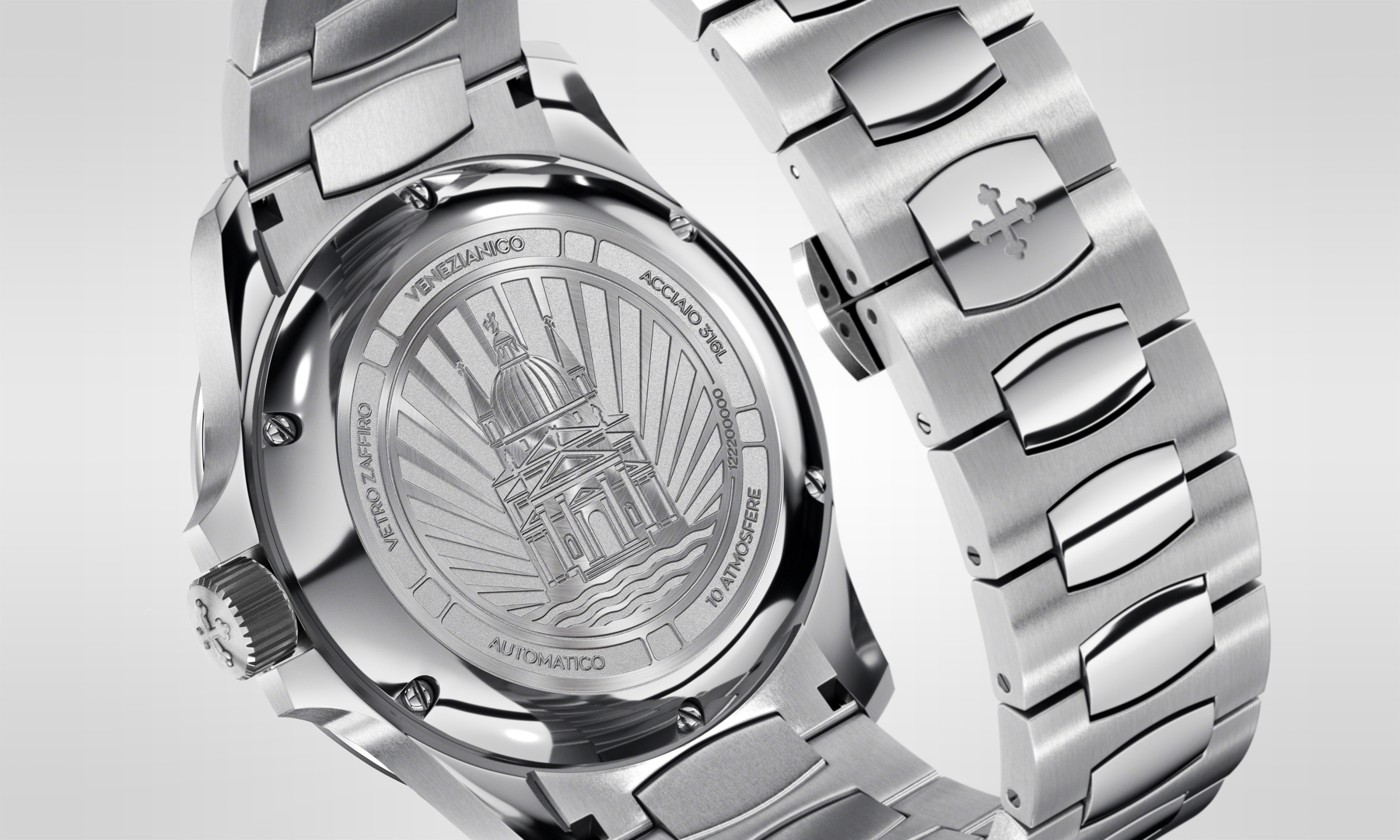 Redentore, l'orologio Neoclassico