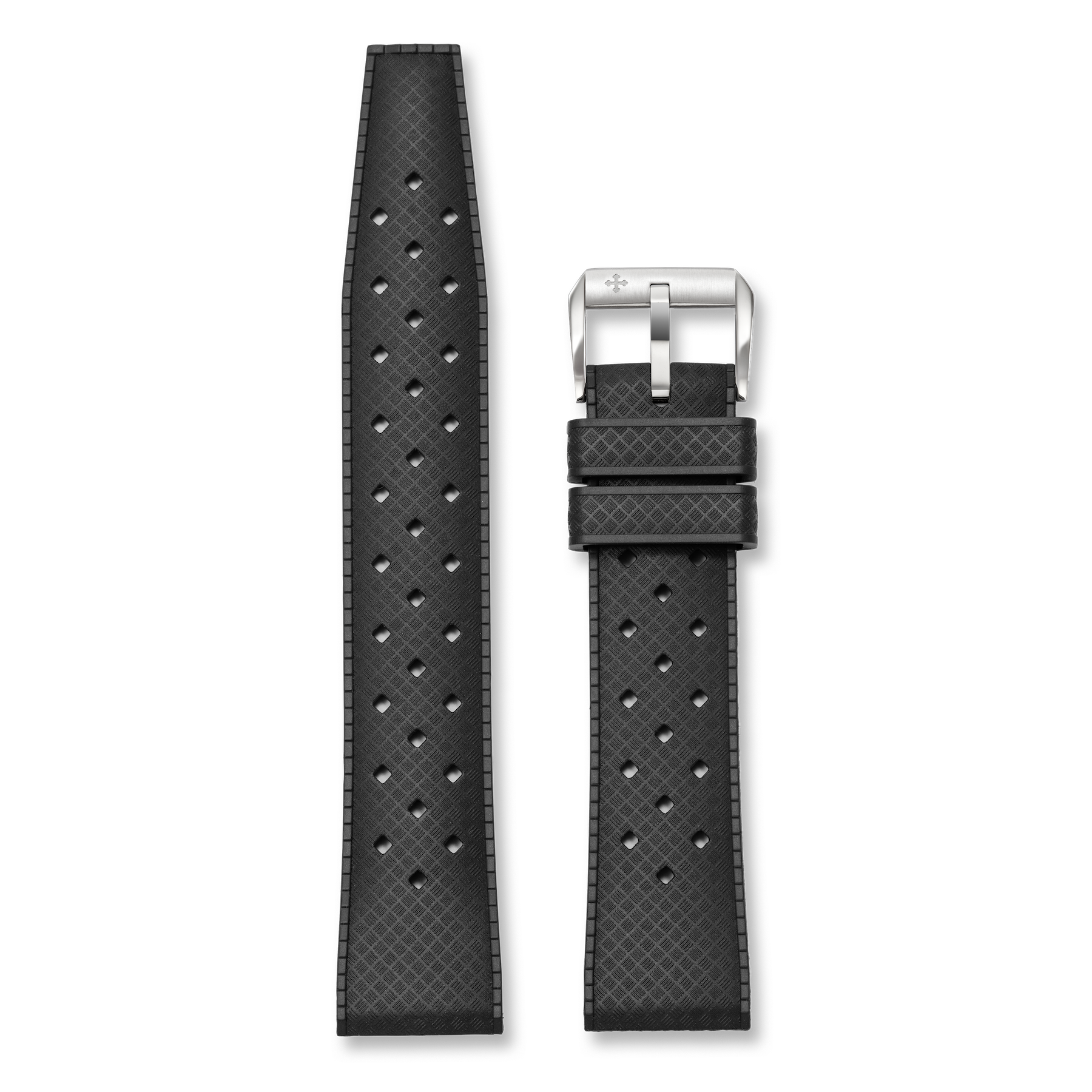 Cinturino Tropic in Gomma Nero 20mm