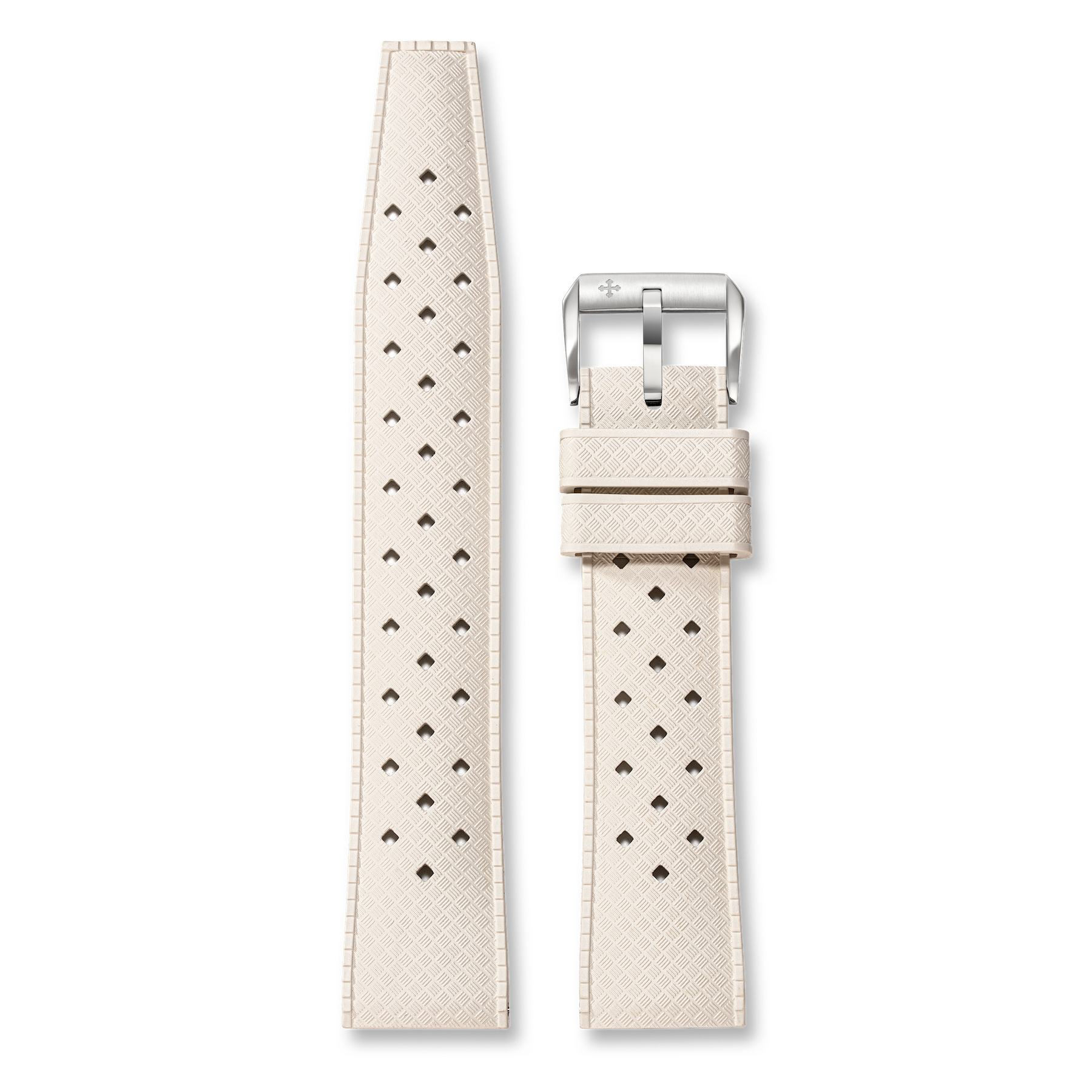 Cinturino Tropic in Gomma Avorio 20mm
