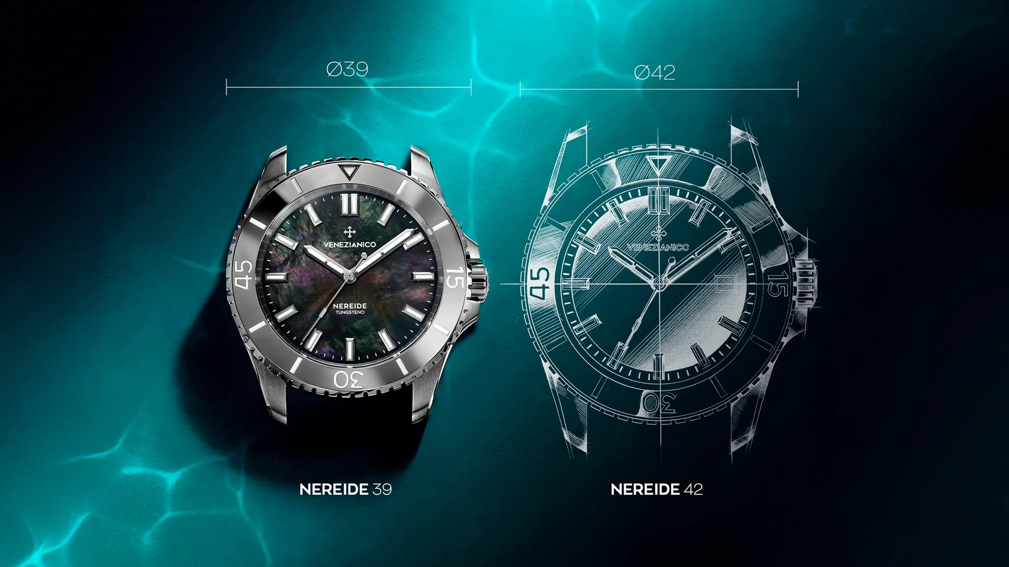 differenze nereide tungsteno 39 dai normali nereide venezianico