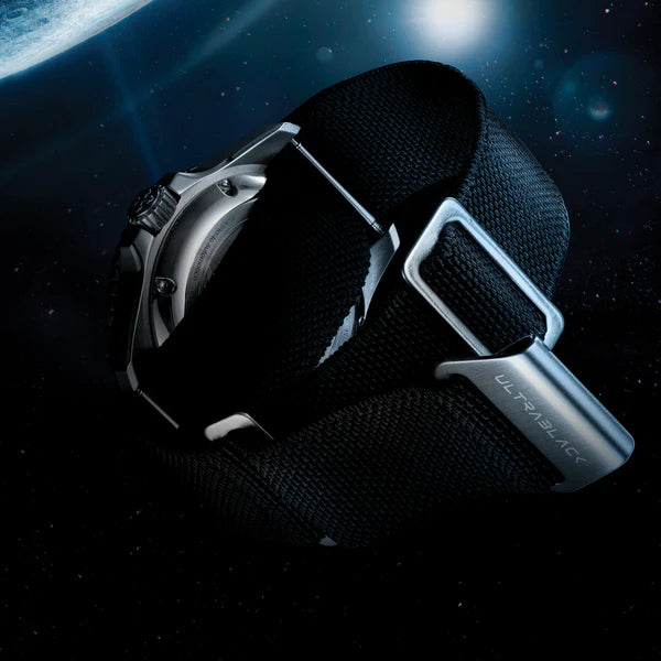 cinturino con venezianico nereide ultrablack con sfondo spazio