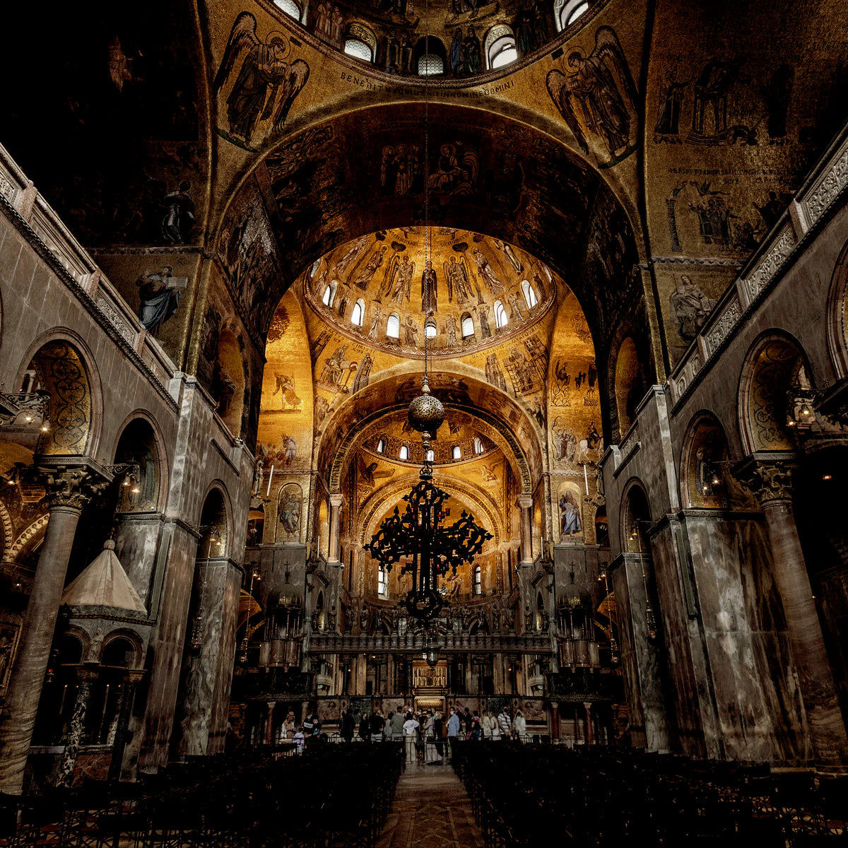 dettagli oro basilica piazza san marco