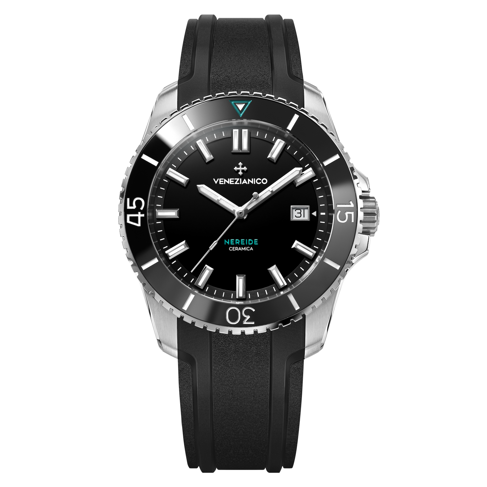 NEREIDE CERAMICA quadrante smaltato nero - 4521530