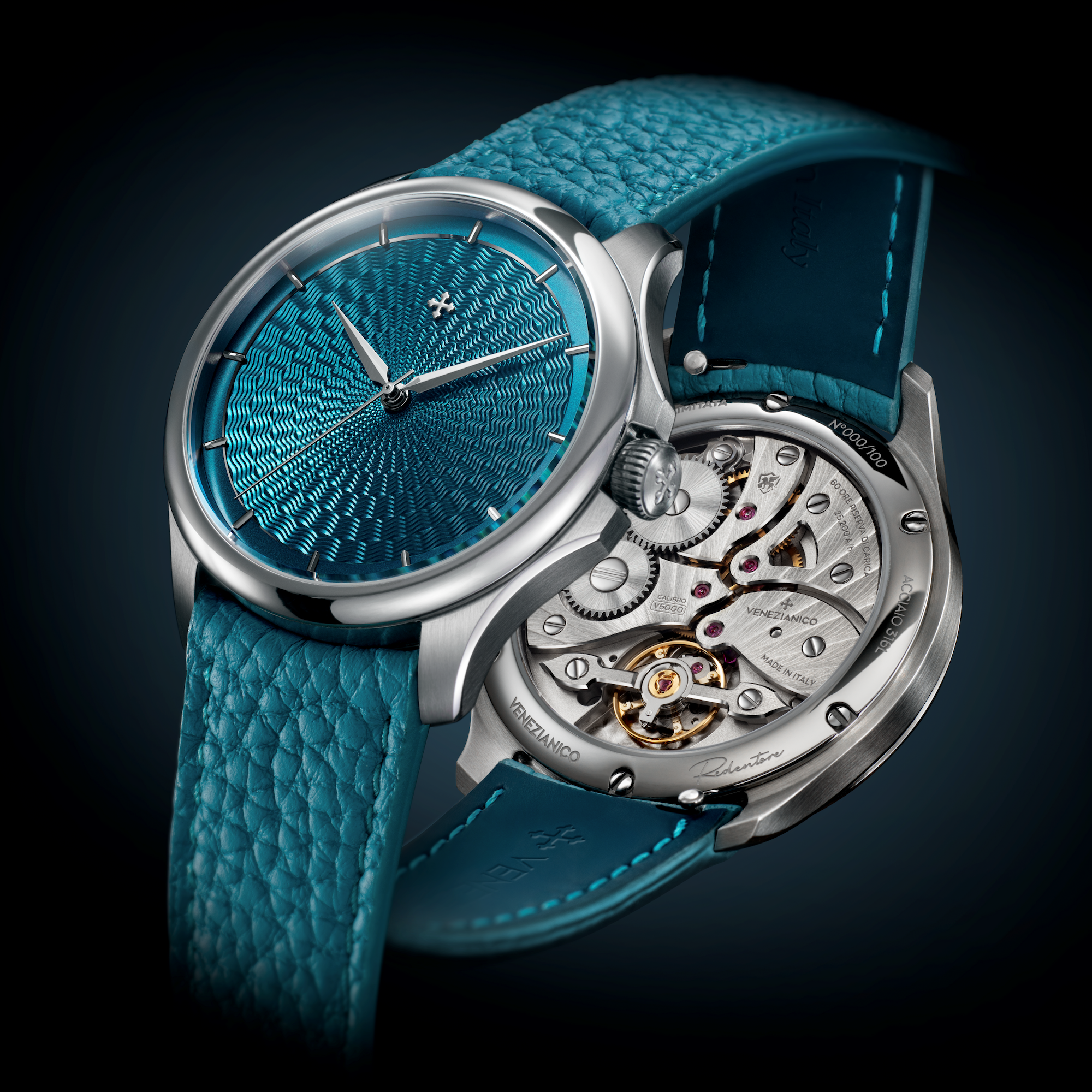 redentore utopia con movimento v5000 fronte e retro