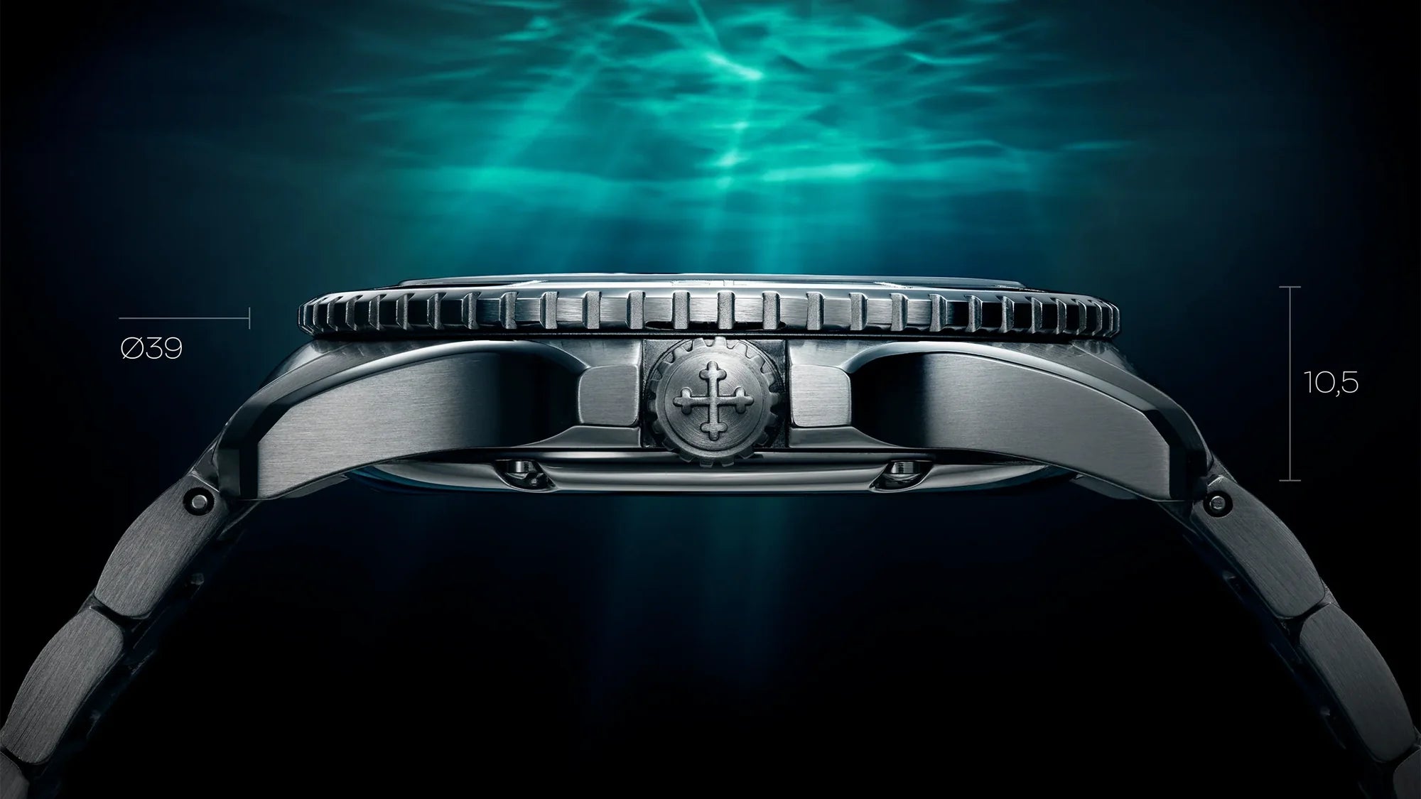 dettaglio laterale nereide tungsteno