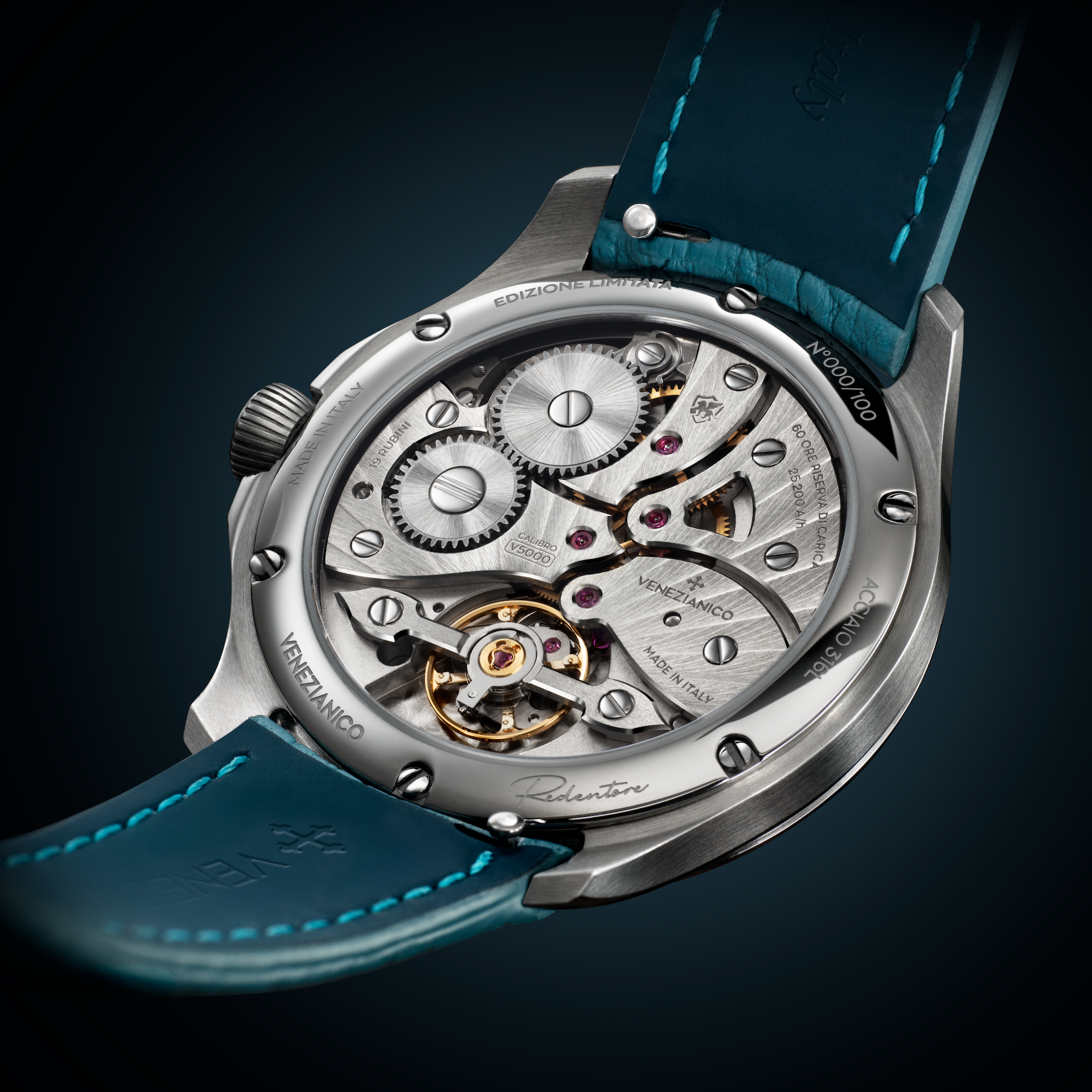 movimento v5000 montato su redentore utopia