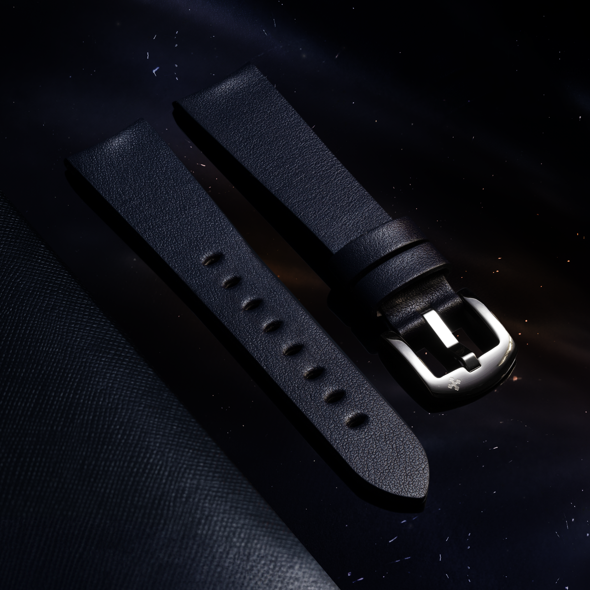 REDENTORE Bellanotte cinturino in pelle fume blu - 1221575