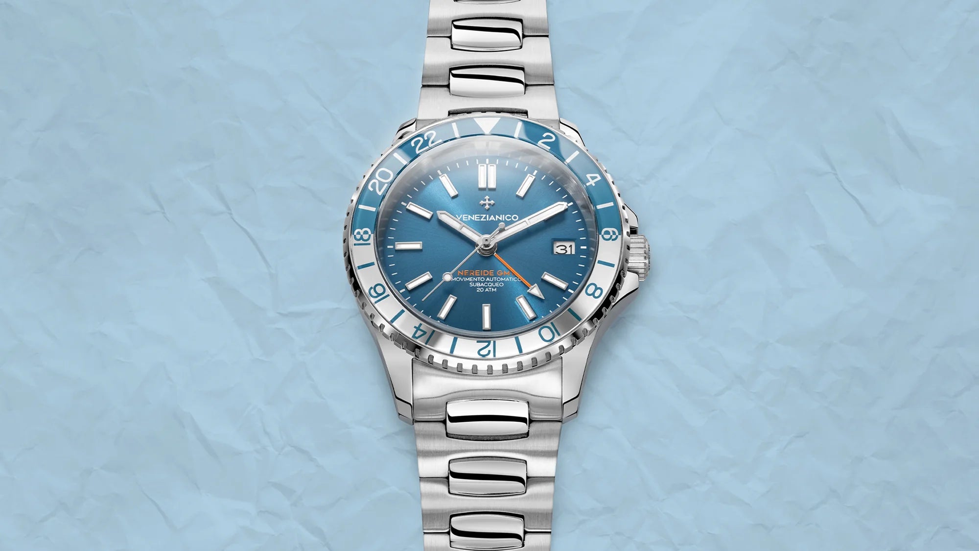 venezianico nereide gmt blu