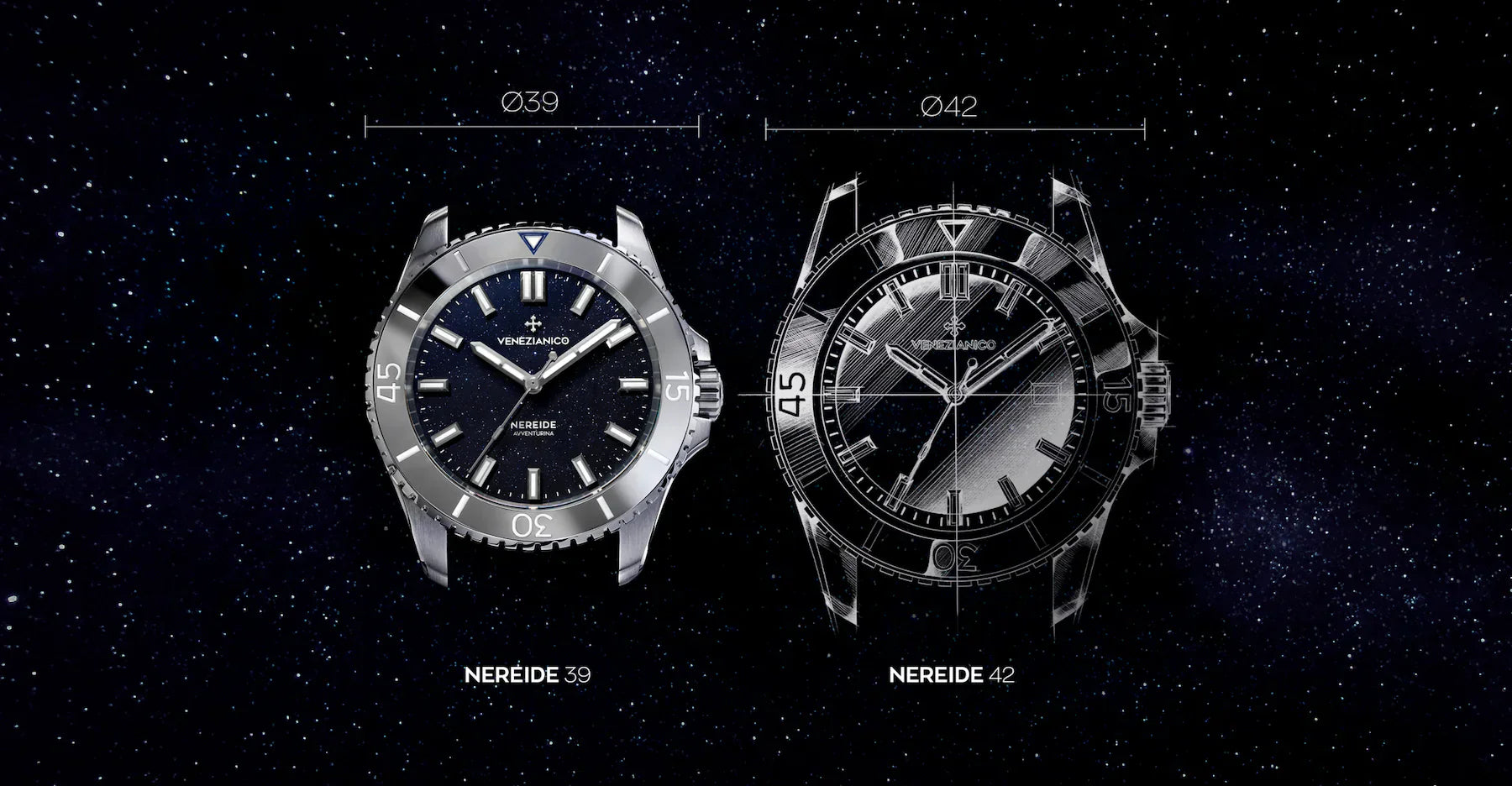 differenze venezianico nereide tungsteno 39 con nereide normale 42