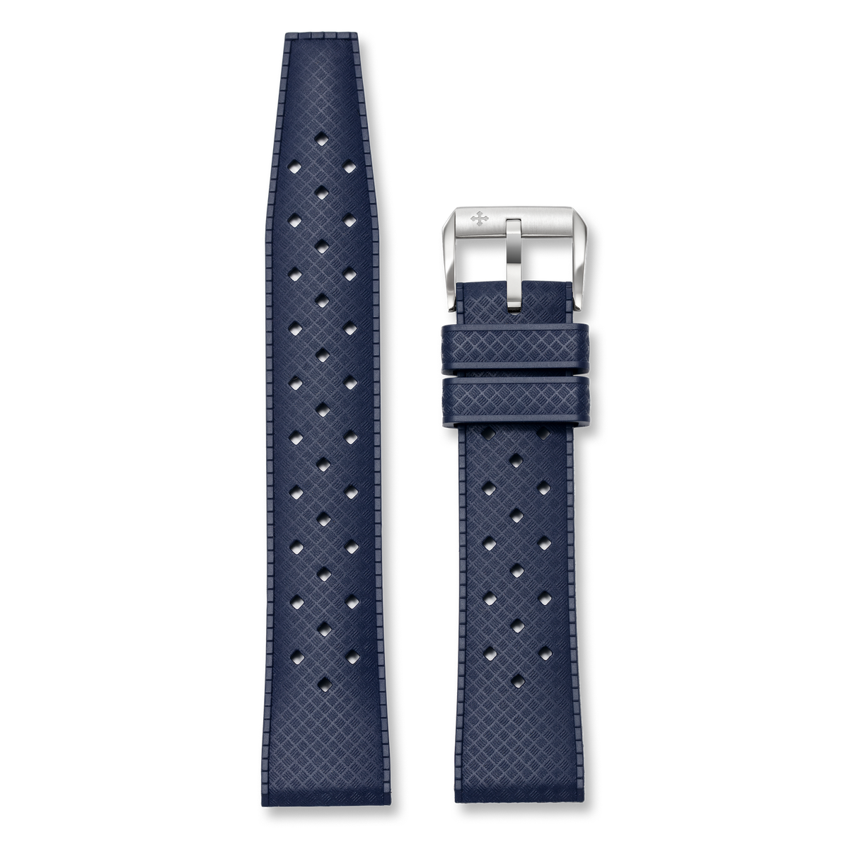 Cinturino Tropic in Gomma Blu Notte 20mm